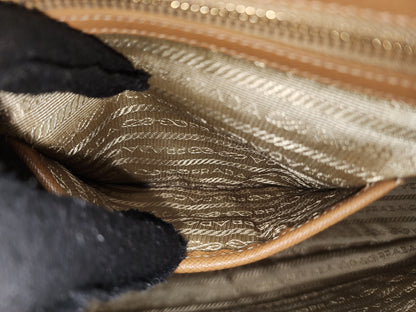 Prada Brown Saffiano Large Galleria Tote