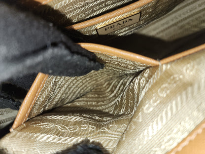 Prada Brown Saffiano Large Galleria Tote
