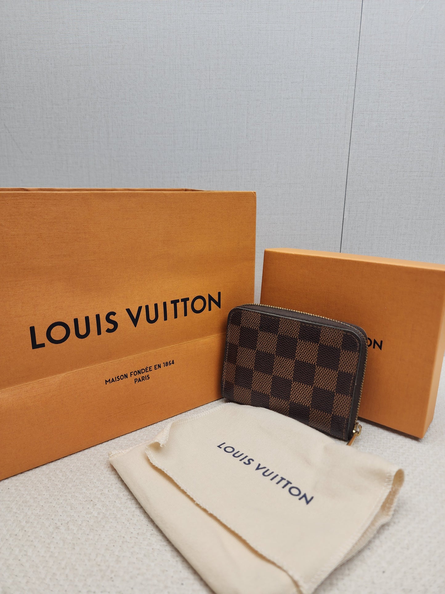 LV Damier Ebene Zippy Coin Purse