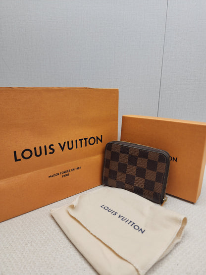 LV Damier Ebene Zippy Coin Purse