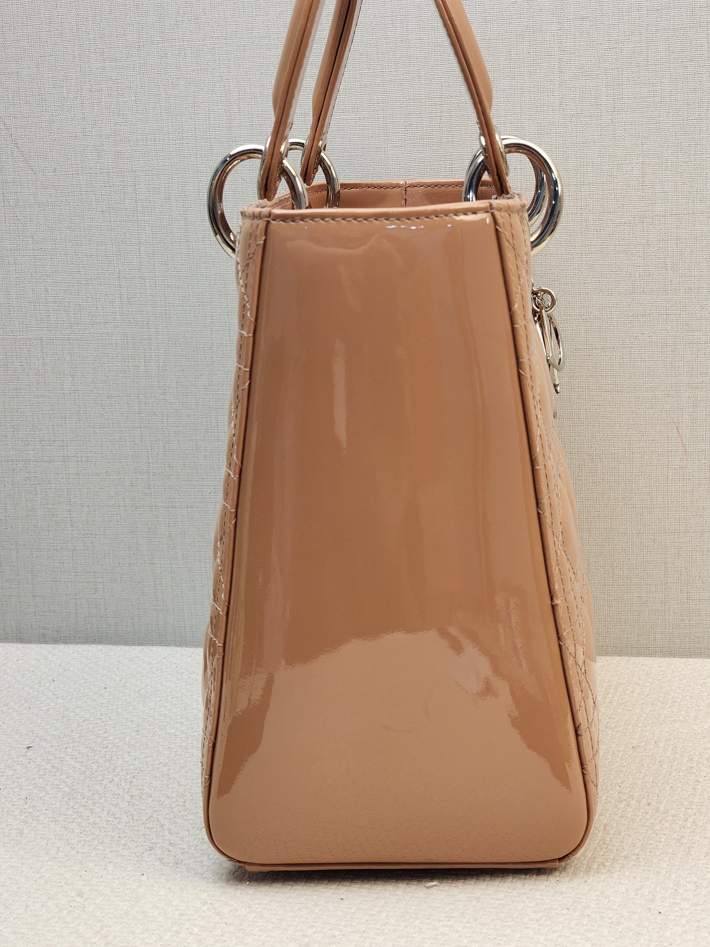 Dior Nude Patent Medium Lady Dior (SHW)