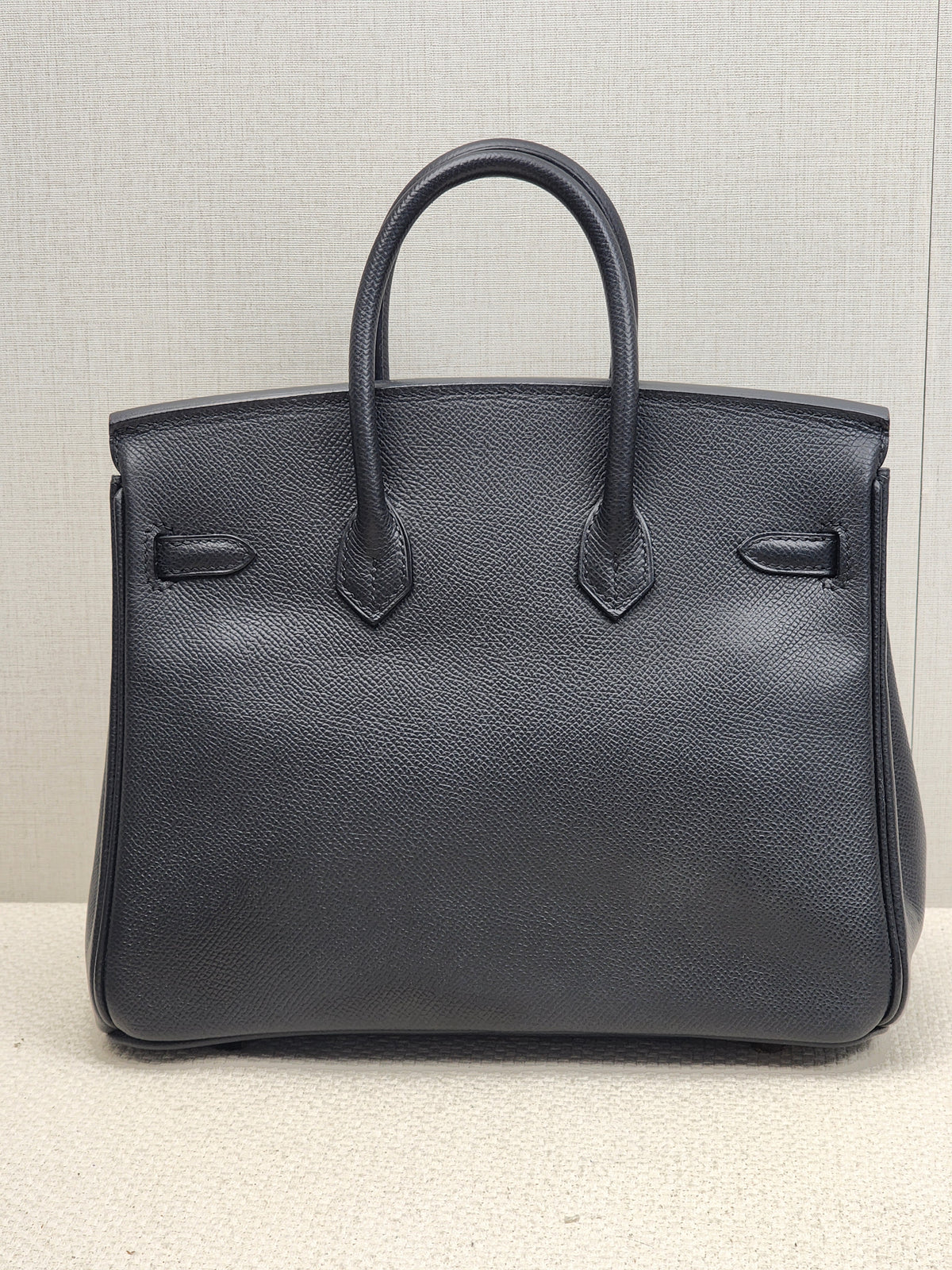 Hermes Black Epsom Birkin 25 (GHW)