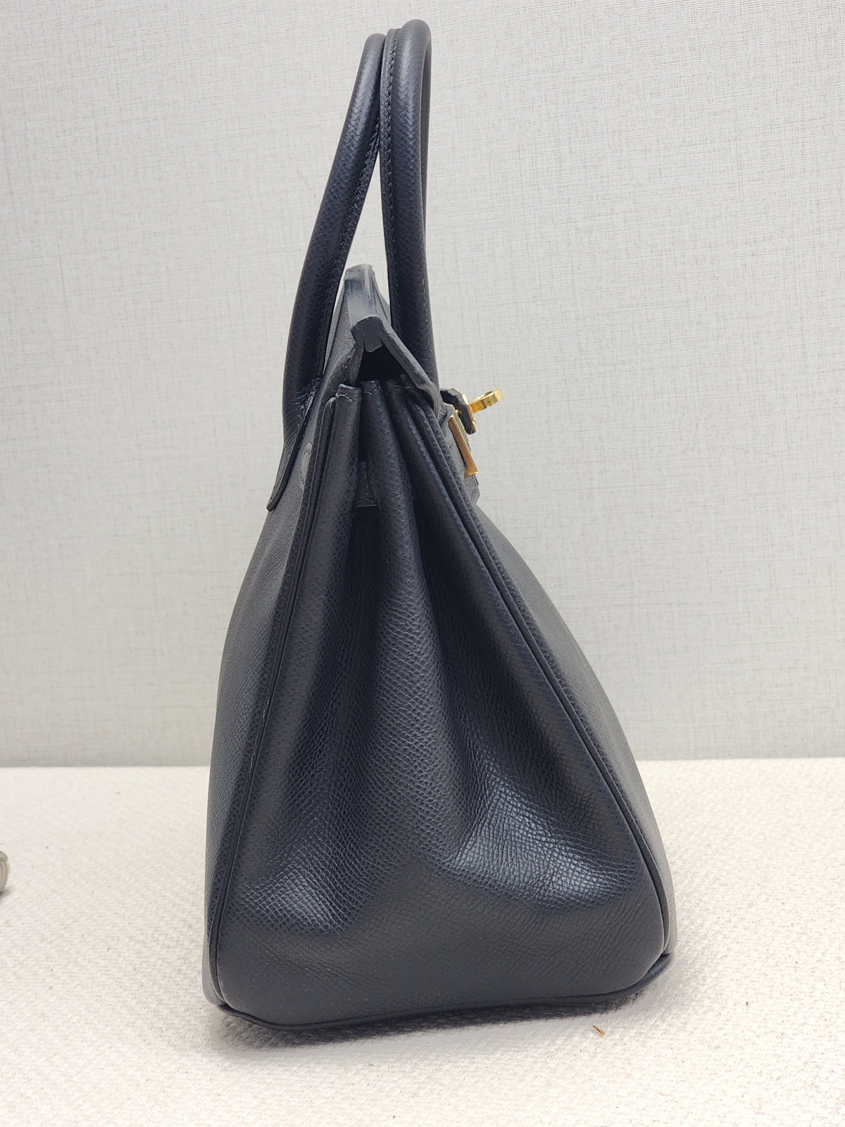 Hermes Black Epsom Birkin 25 (GHW)