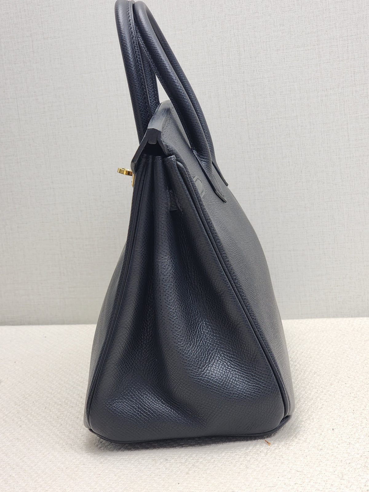 Hermes Black Epsom Birkin 25 (GHW)