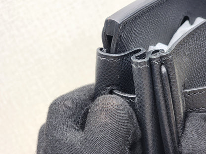 Hermes Black Epsom Birkin 25 (GHW)