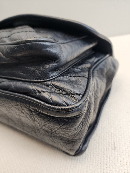 YSL Black Calfskin Medium Niki (RHW)