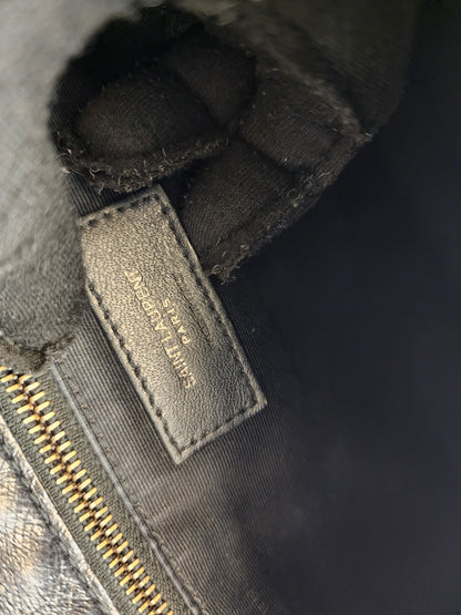 YSL Black Calfskin Medium Niki (RHW)