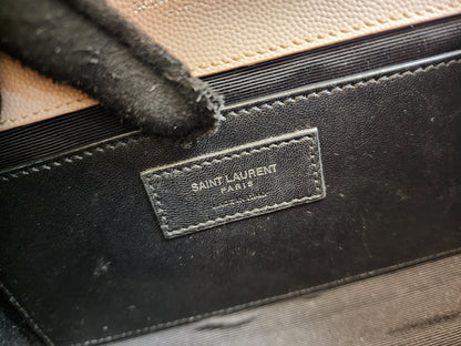 YSL Pink Pebbled Calfskin Small Kate (SHW)