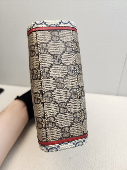 Gucci Supreme Canvas Exquisite Mini Vertical Tote
