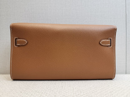 Hermes Gold Epsom Kelly To Go (GHW)