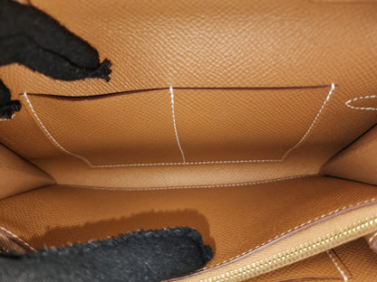 Hermes Gold Epsom Kelly To Go (GHW)