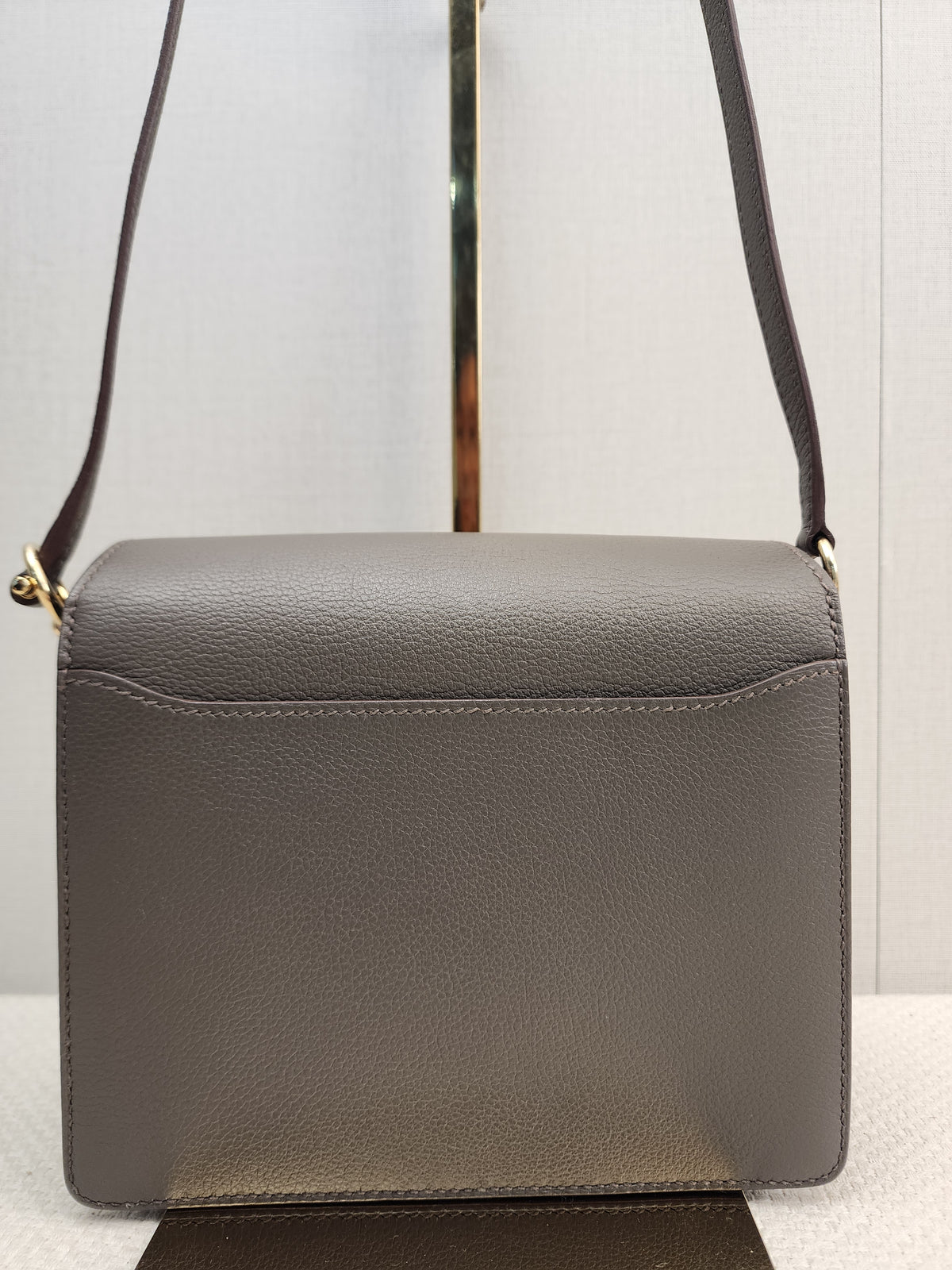 Hermes Etain Evercolor Mini Roulis (GHW)