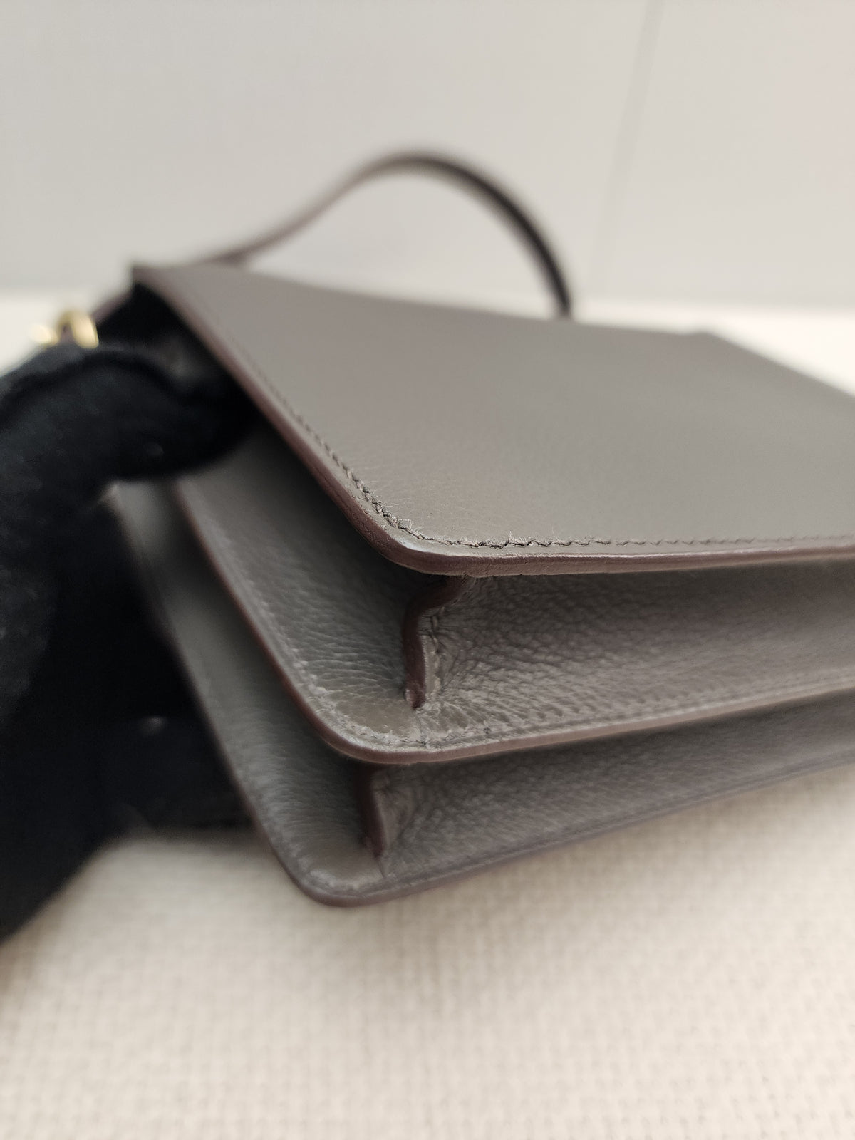 Hermes Etain Evercolor Mini Roulis (GHW)