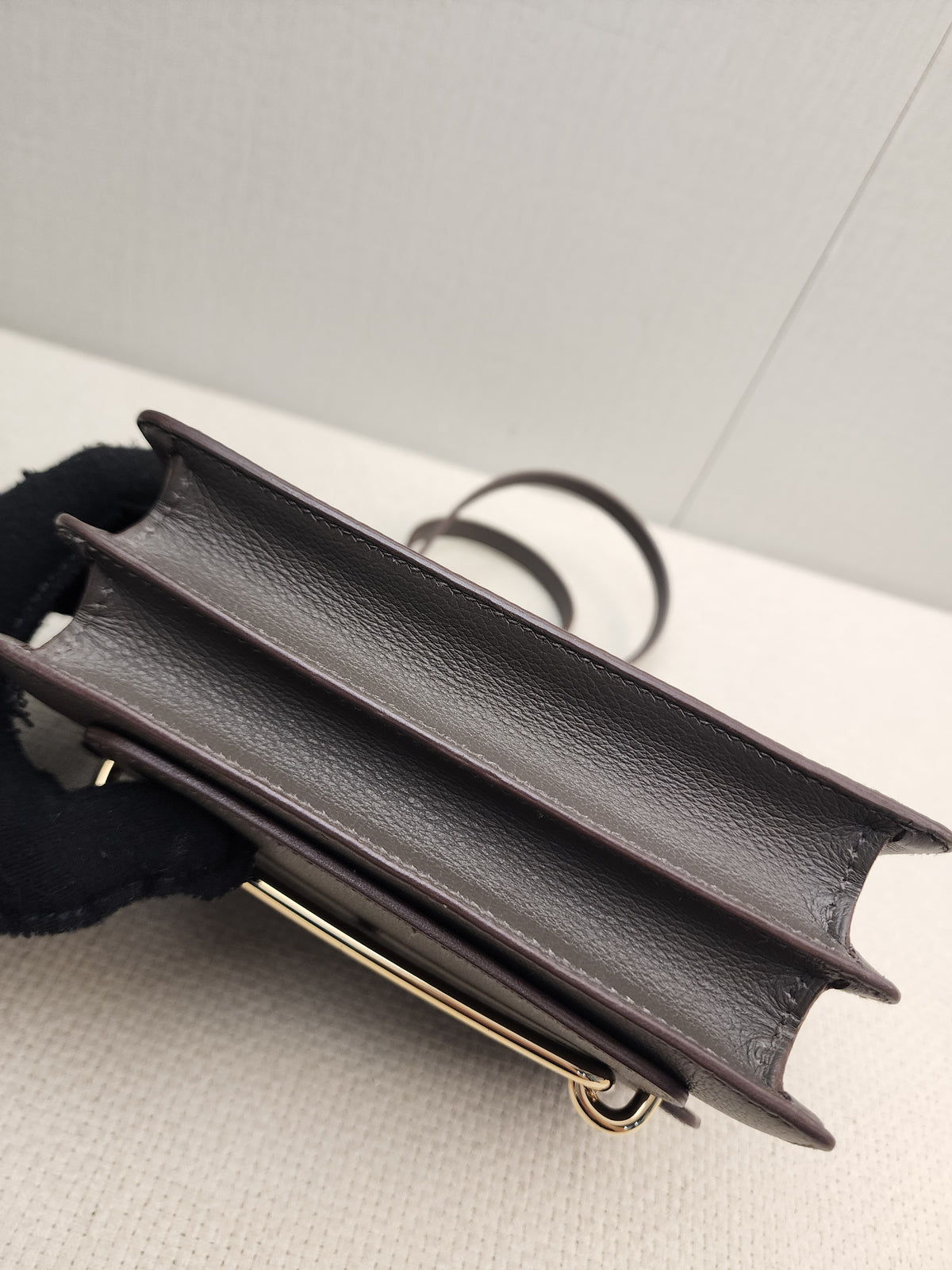 Hermes Etain Evercolor Mini Roulis (GHW)