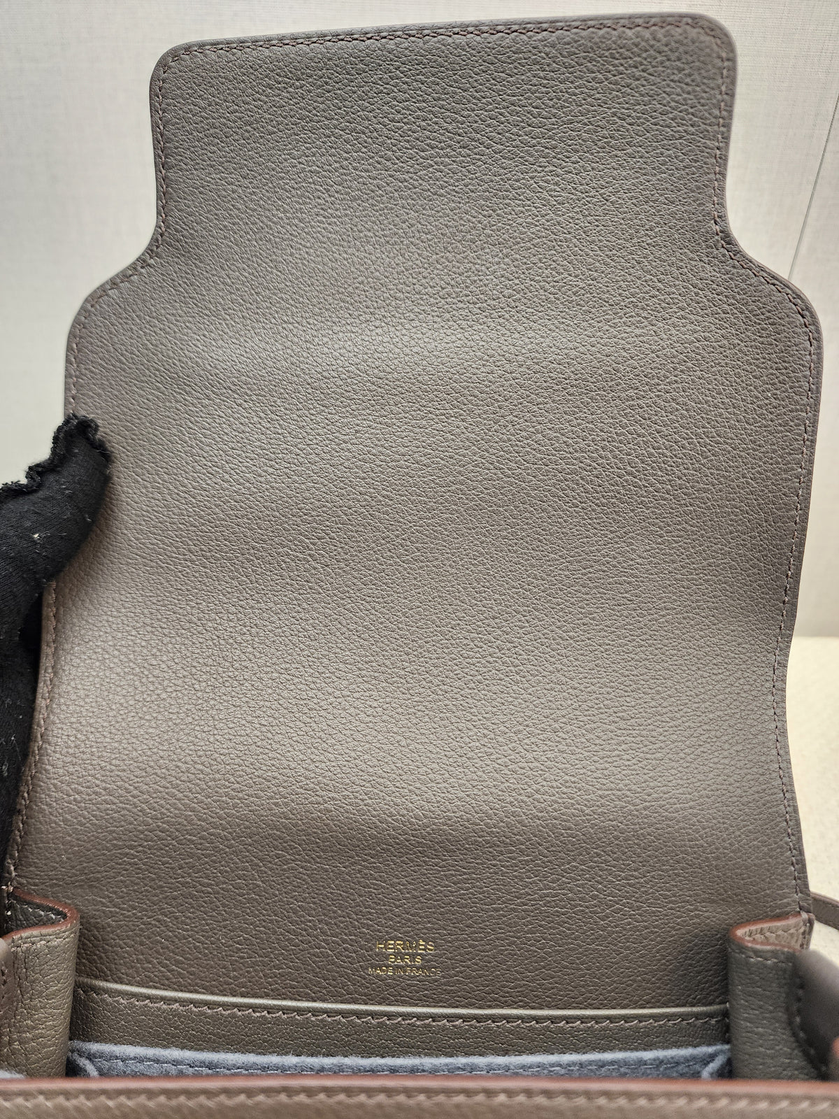 Hermes Etain Evercolor Mini Roulis (GHW)