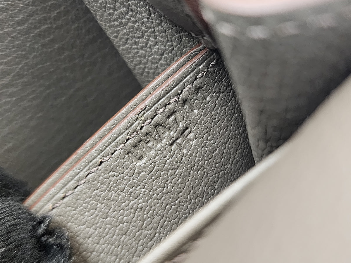 Hermes Etain Evercolor Mini Roulis (GHW)