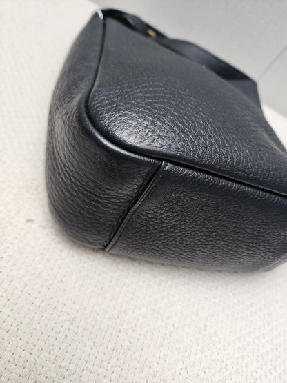 YSL Black Calfskin Baby Le 5 A 7 Hobo (GHW)