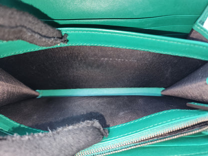 Gucci Green Marmont WOC (GHW)