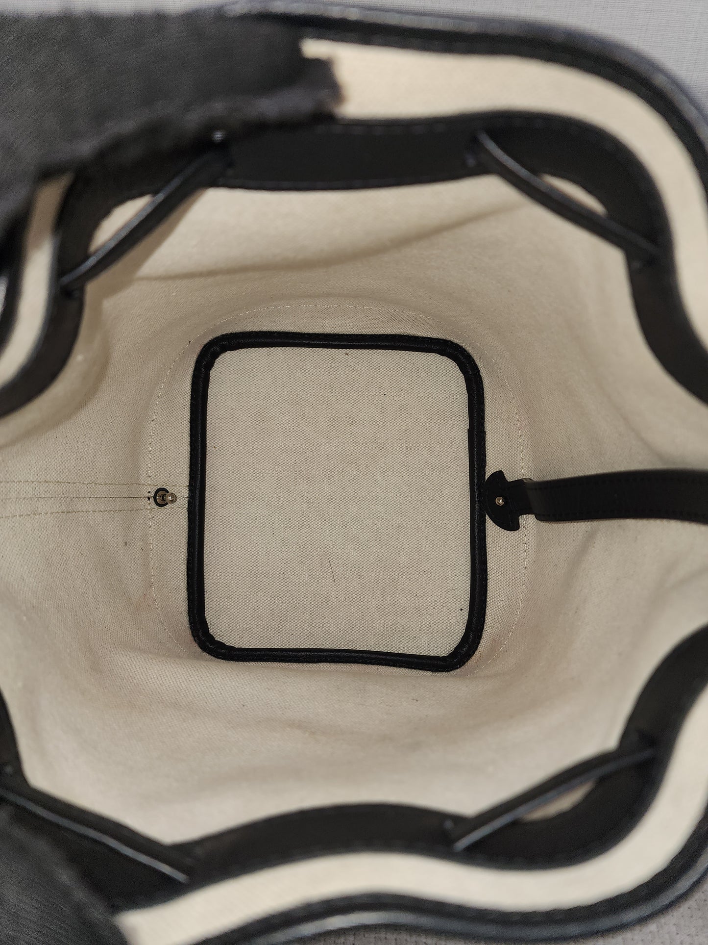 Goyard Black Goyardine Petit Flot Bucket Bag