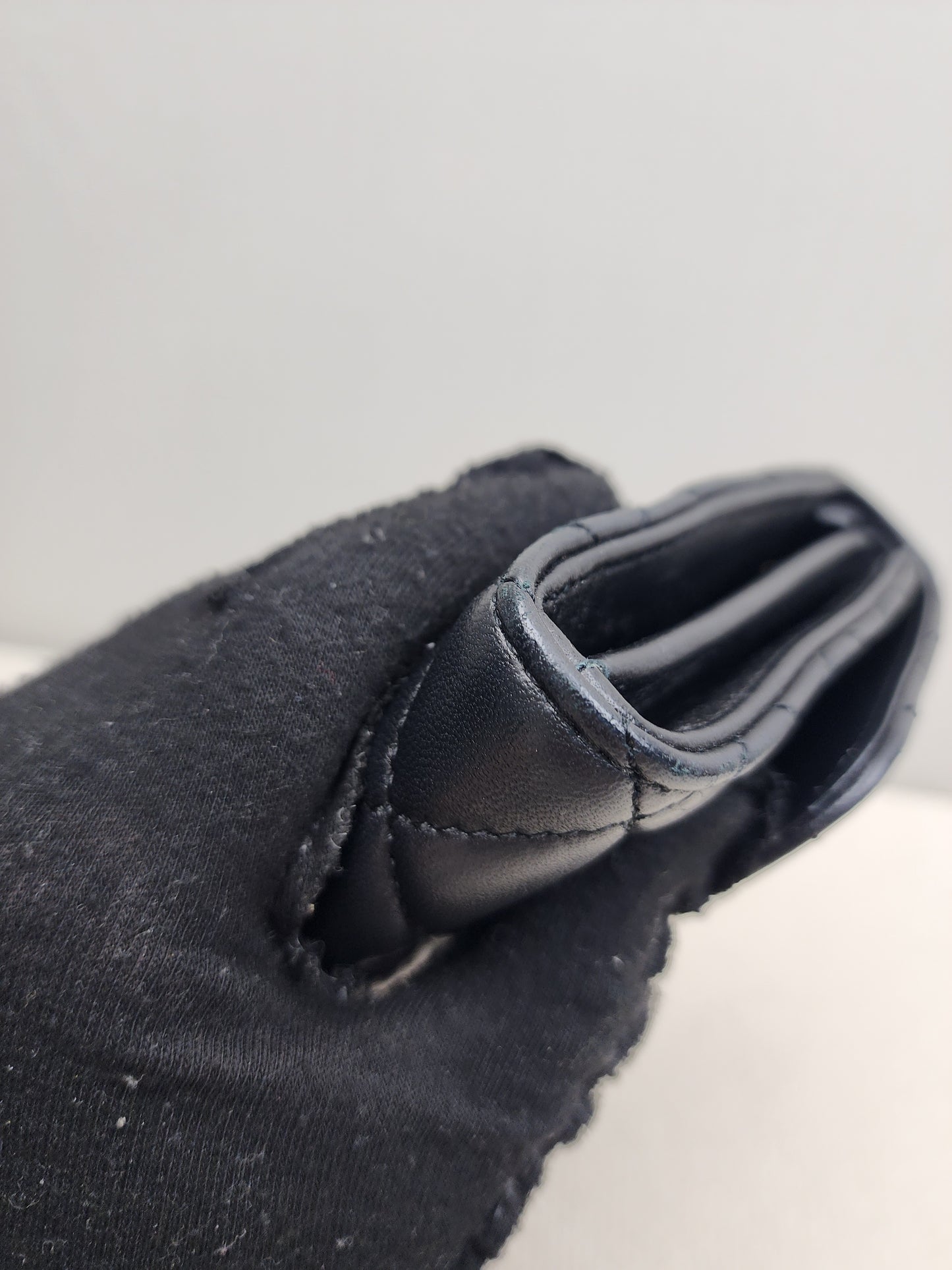 Versace Black Lambskin Quilted Medusa WOC (GHW)