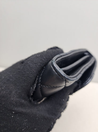 Versace Black Lambskin Quilted Medusa WOC (GHW)