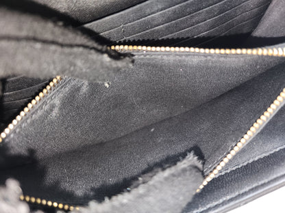 Versace Black Lambskin Quilted Medusa WOC (GHW)