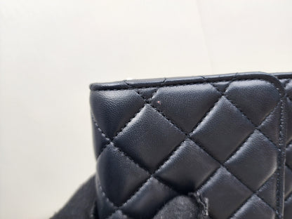 Versace Black Lambskin Quilted Medusa WOC (GHW)