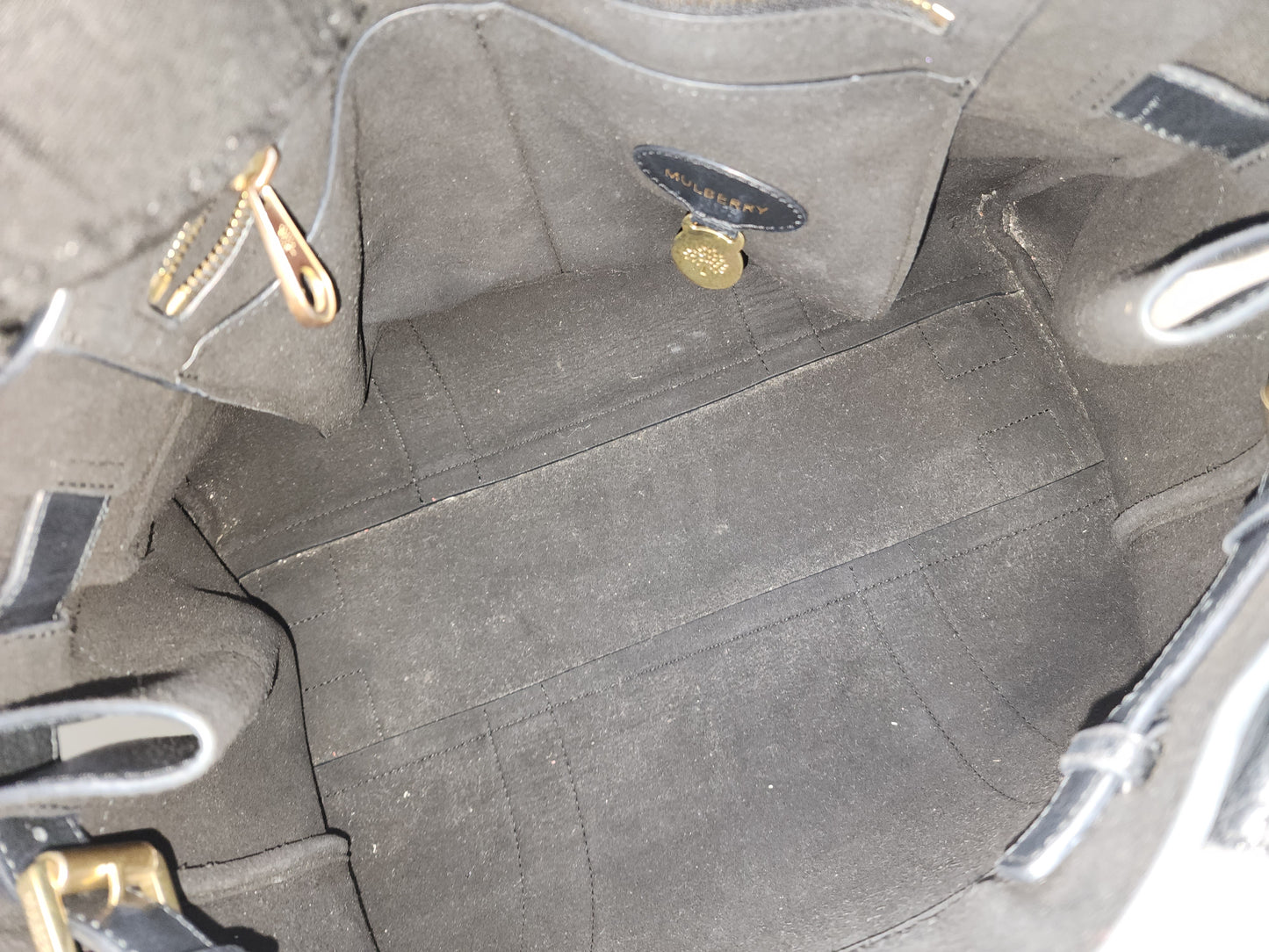Mulberry Black Babyswater Tote