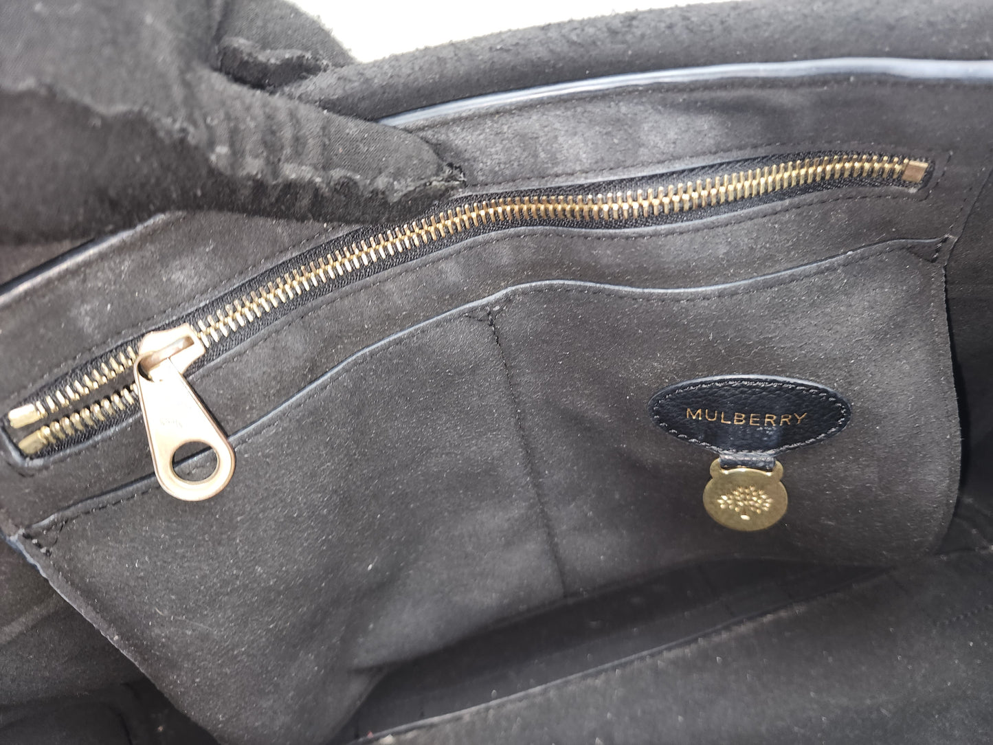 Mulberry Black Babyswater Tote