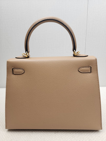 Hermes Epsom Chai Kelly 25 (GHW)