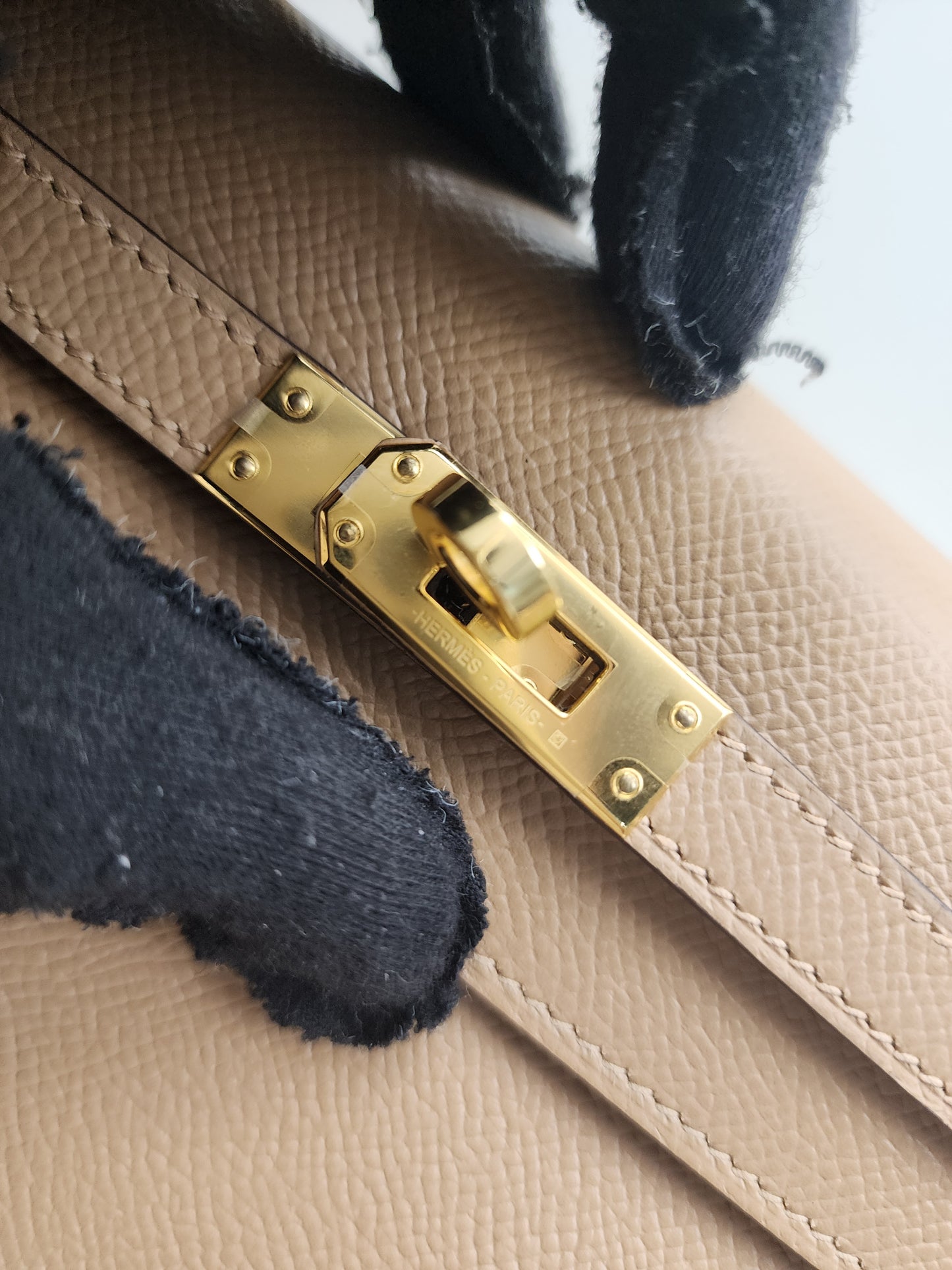 Hermes Epsom Chai Kelly 25 (GHW)