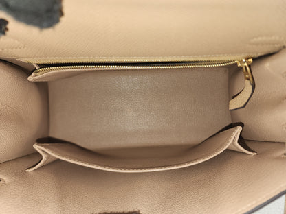 Hermes Epsom Chai Kelly 25 (GHW)