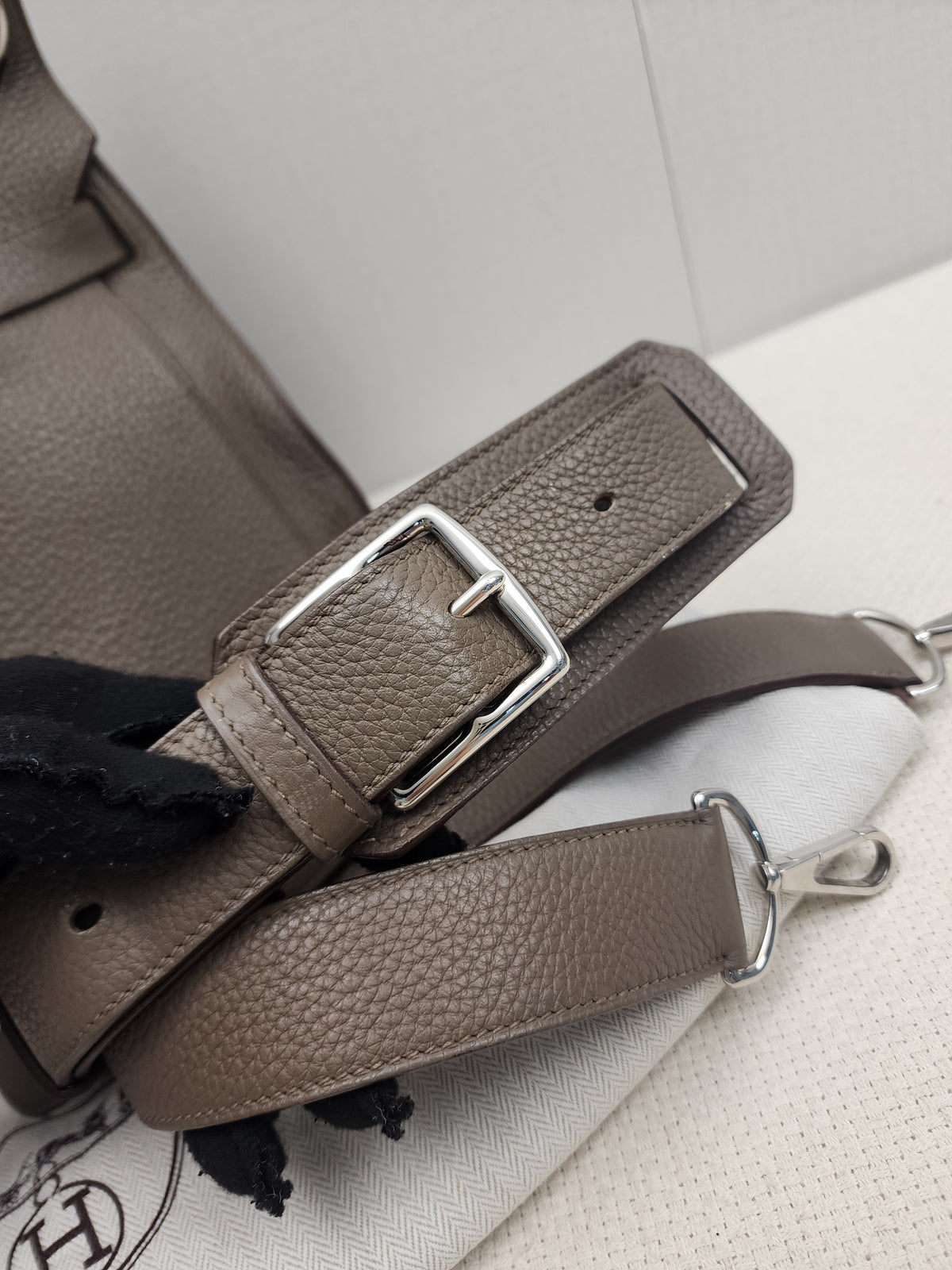 Hermes Etoupe Jypsiere 34 (PHW)