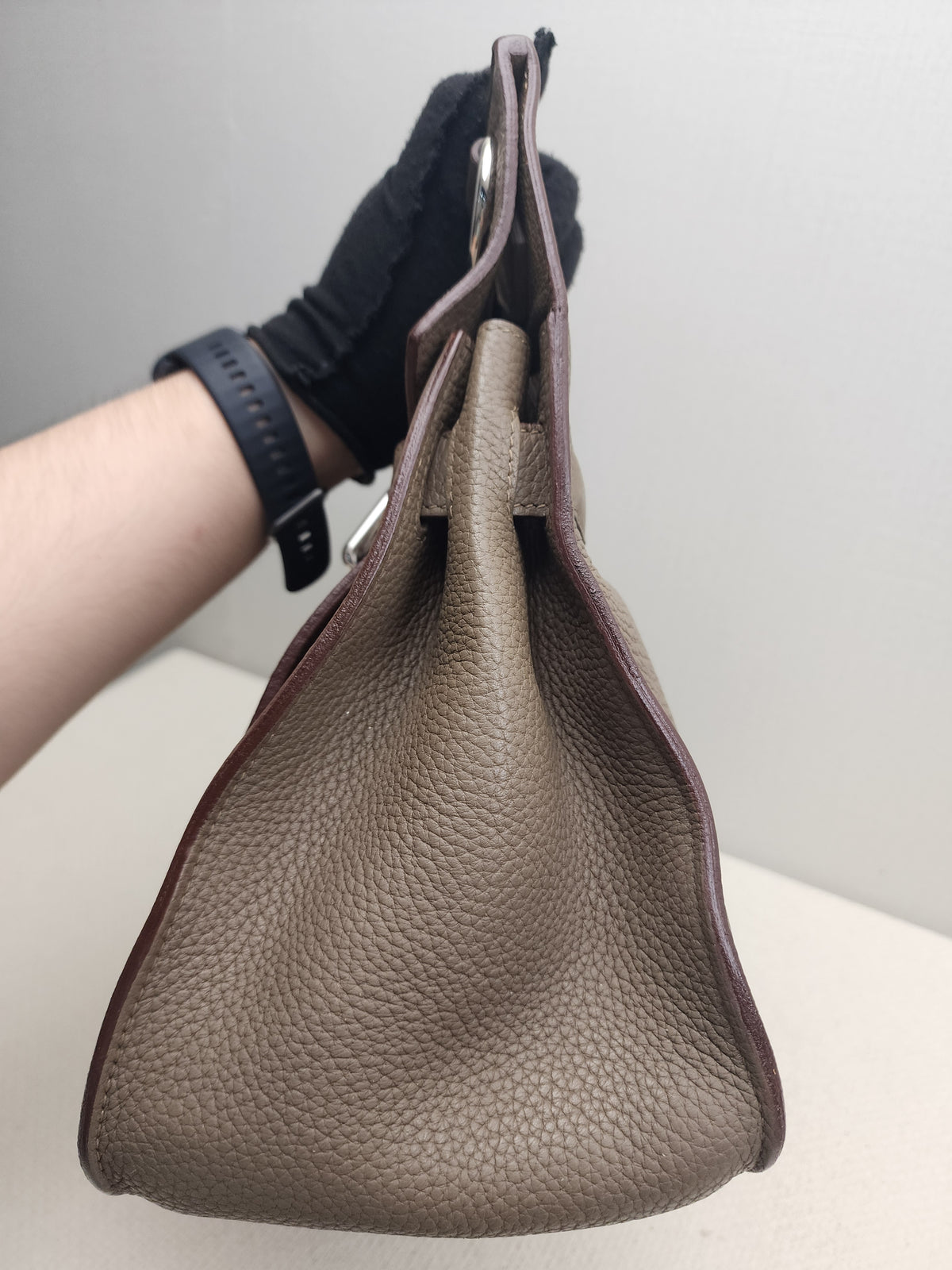 Hermes Etoupe Jypsiere 34 (PHW)