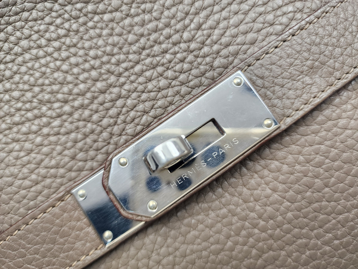 Hermes Etoupe Jypsiere 34 (PHW)