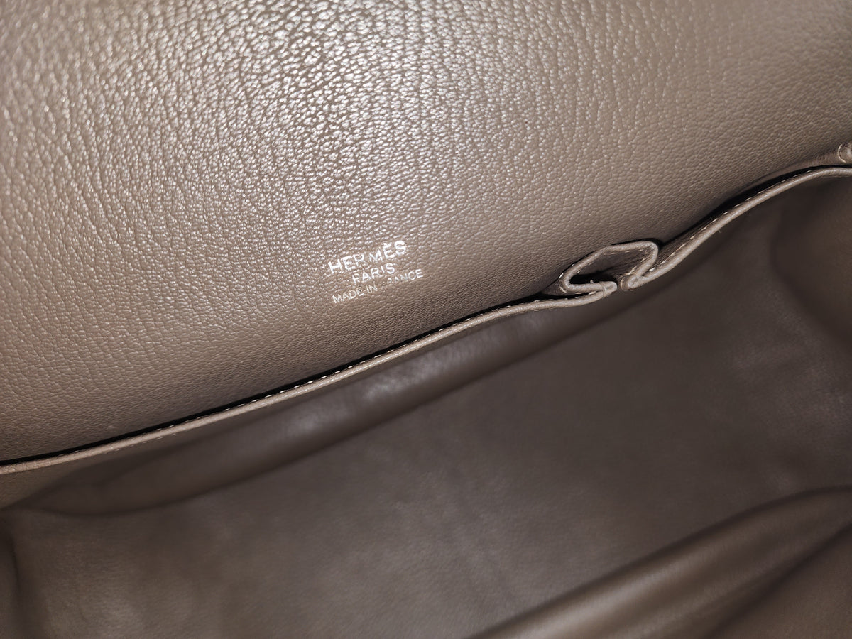 Hermes Etoupe Jypsiere 34 (PHW)