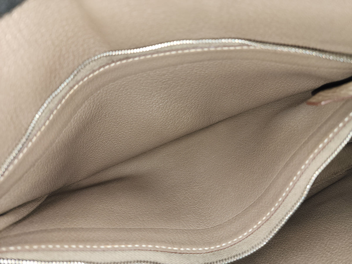 Hermes Etoupe Jypsiere 34 (PHW)