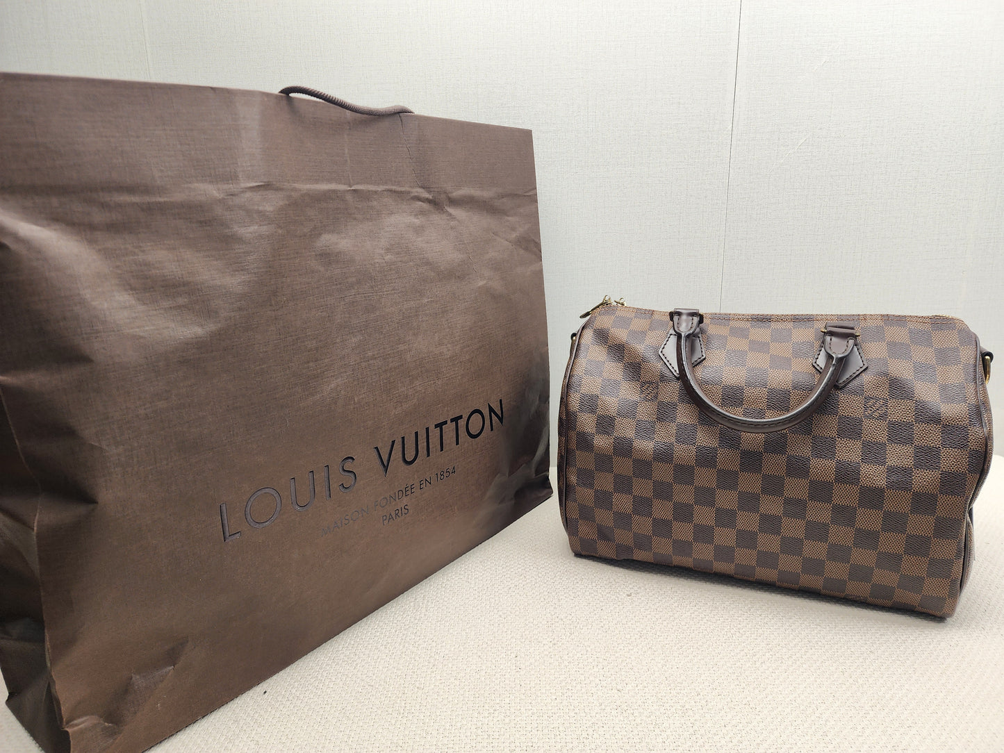 LV Damier Ebene Speedy 30B