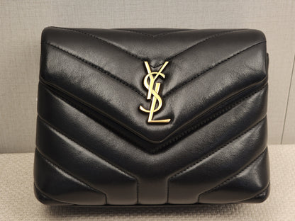 YSL Black Calfskin Toy Lou Lou (GHW)
