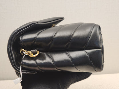 YSL Black Calfskin Toy Lou Lou (GHW)
