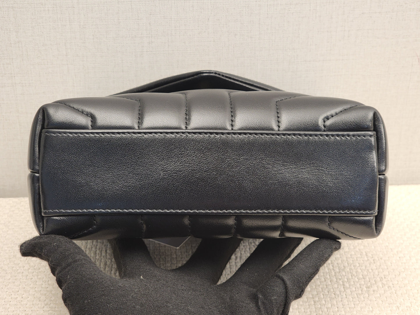 YSL Black Calfskin Toy Lou Lou (GHW)