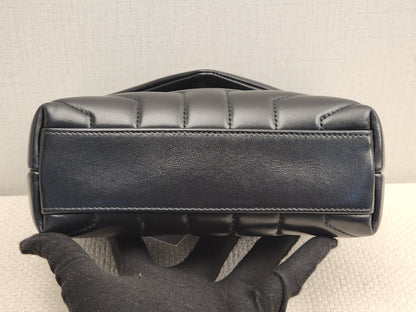 YSL Black Calfskin Toy Lou Lou (GHW)