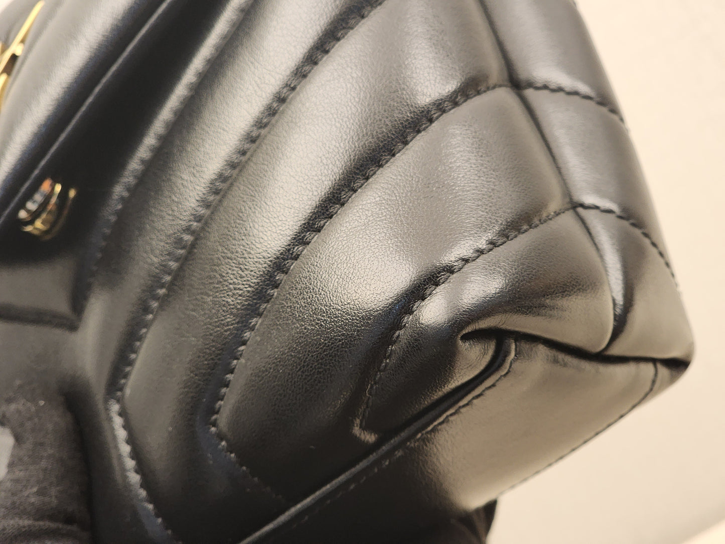 YSL Black Calfskin Toy Lou Lou (GHW)