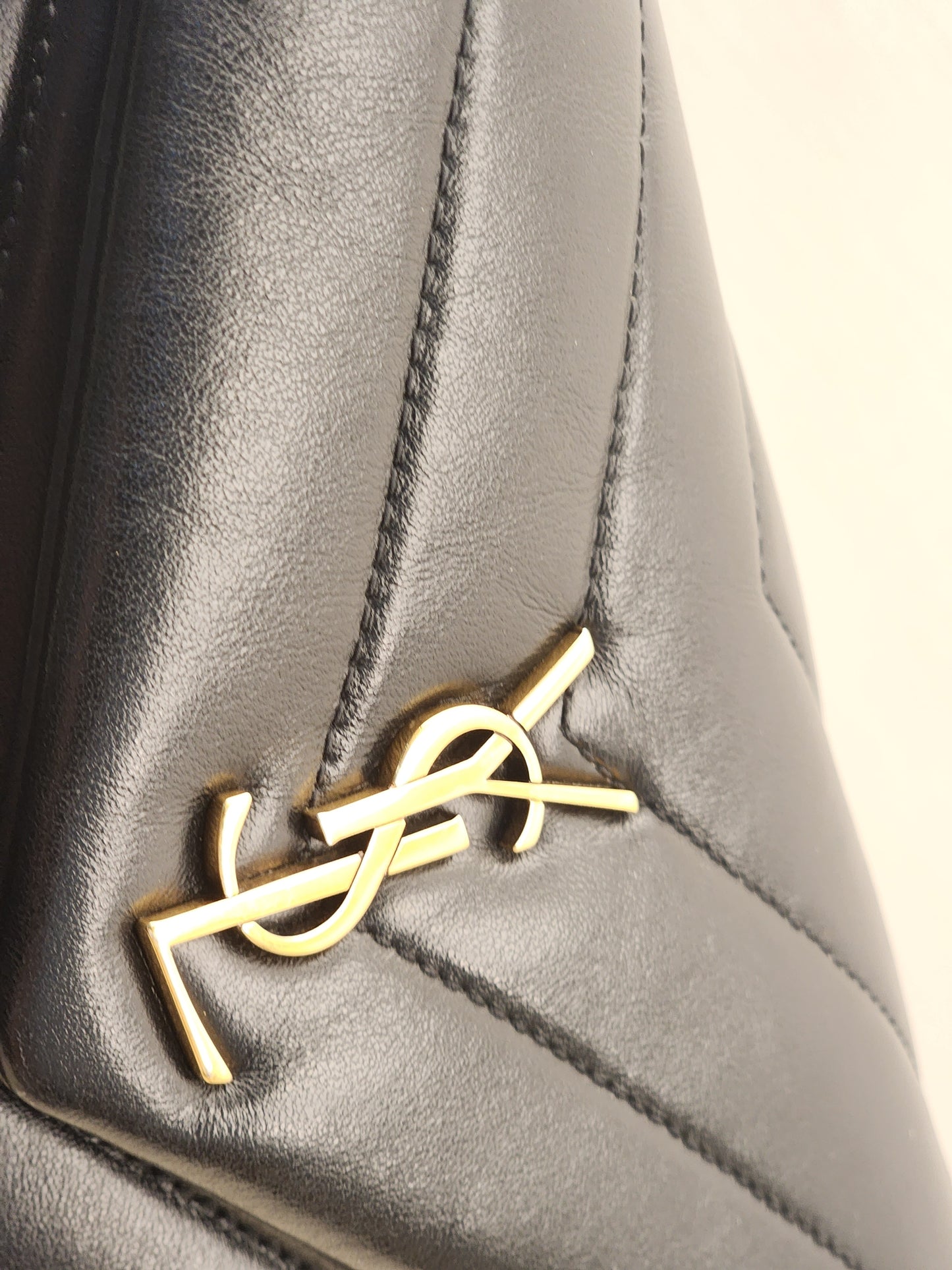 YSL Black Calfskin Toy Lou Lou (GHW)