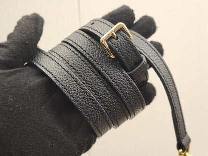 LV Black Monogram Empreinte On The Go PM