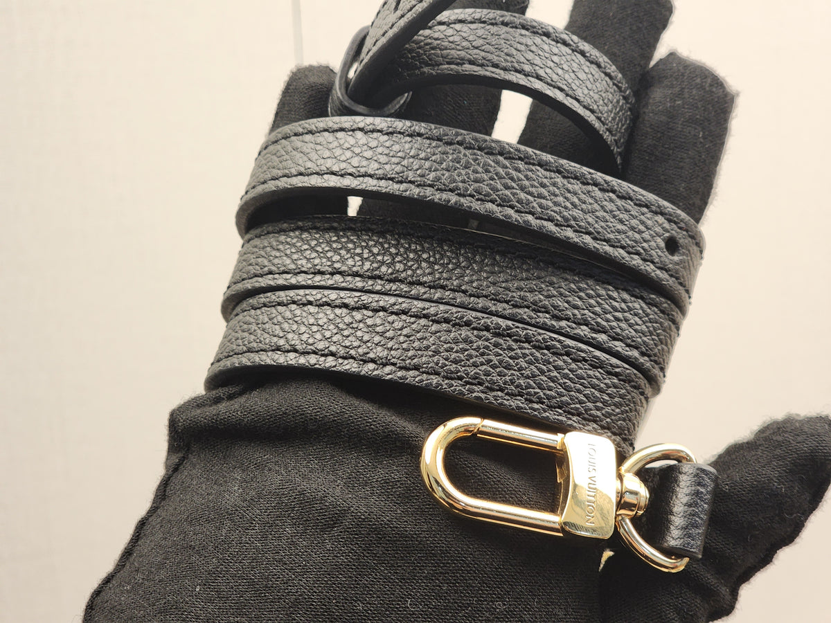 LV Black Monogram Empreinte On The Go PM