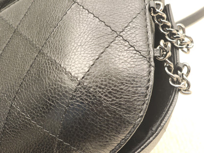 Chanel Black Calfskin Small Gabrielle Bucket Bag