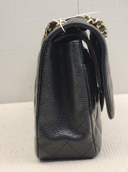 Chanel Black Caviar Medium CF (GHW)