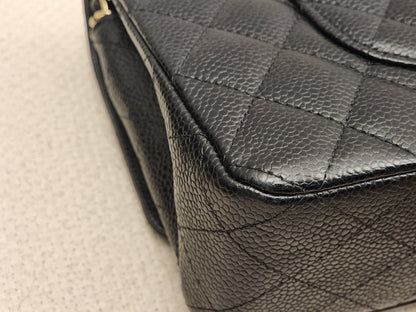 Chanel Black Caviar Medium CF (GHW)