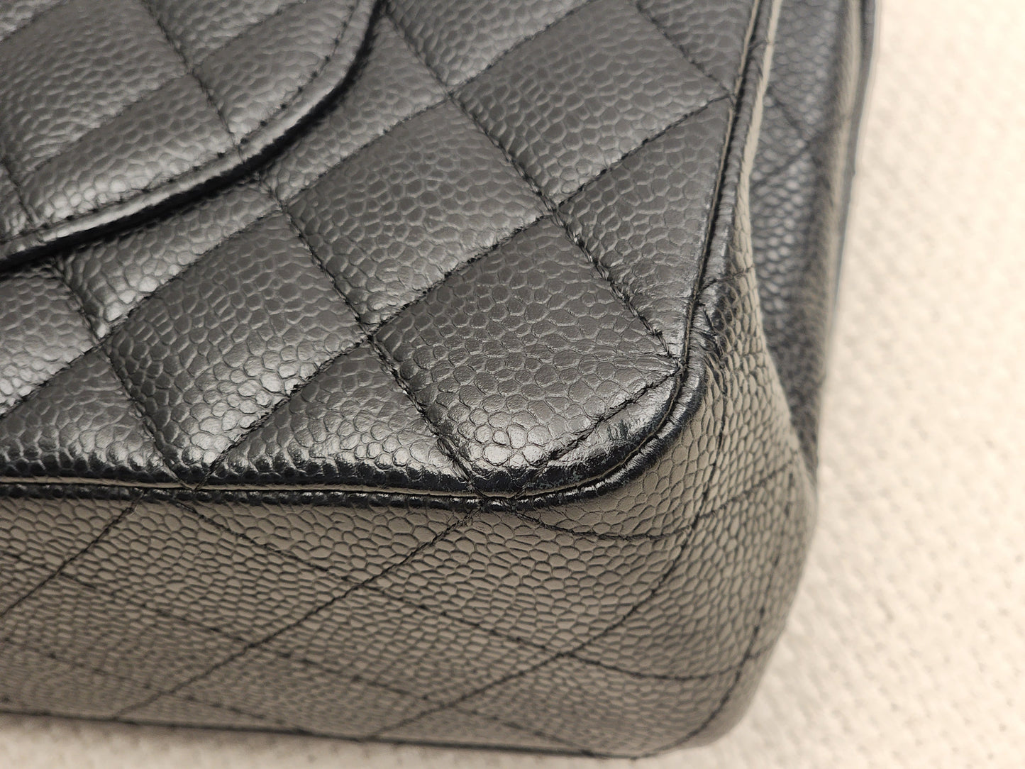Chanel Black Caviar Medium CF (GHW)